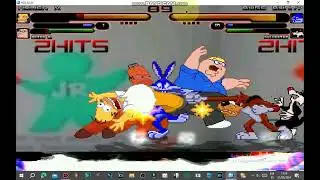 Rodrigo Kevin DM Mugen Homer X And Peter XI Vs Bugs Bunny And Sylvester