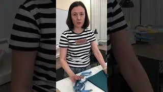 Как легко сделать ровный подгиб