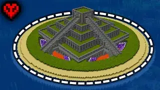I Built a AMETHYST TEMPLE in Minecraft Hardcore