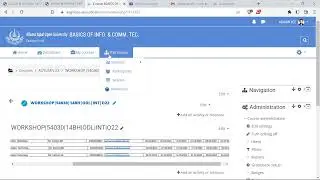 How to search workshop courses on LMS portal