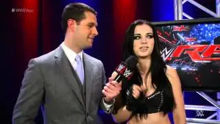 Paige's homecoming - WWE App November 10, 2014