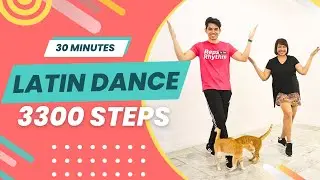 30 MIN LATIN DANCE WORKOUT with MOM • 3300 Steps • Keoni Tamayo • Workout 
