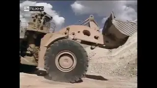 Самый большой в мире фронтальный погрузчик   LeTourneau L 2350