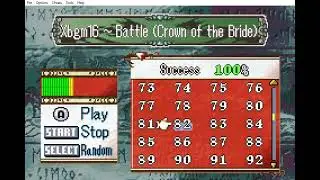 Xbgm16 ~ Battle (Crown of the Bride) played in Fire Emblem 8: Sacred Stones