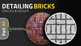 Adding Cracks and Height to Brick Textures | Part 2