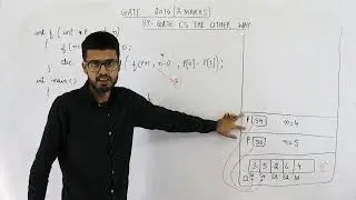 Gate 2016 pyq C Programming |  Consider the following program:int f(int *p, int n){  if ...}