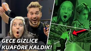 GECE GİZLİCE KUAFÖRE KALMAK !? BASILDIK