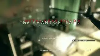 Metal Gear Solid V: The Phantom Pain Main Menu