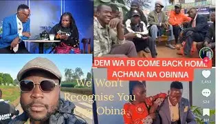 Kitale drama - Oga Obina and Dem Wa facebook Roughed Up by Angry Local Content creators