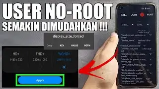 SET EDIT MEMPERMUDAH USER NO-ROOT ! CARA MENGUBAH RESOLUSI LAYAR ANDROID DENGAN MUDAH PAKAI SET EDIT