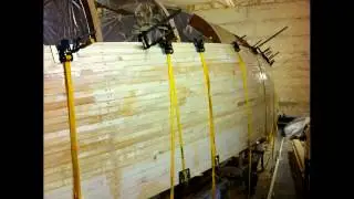 Сращивание реек по длине (Lengthening of wood battens)