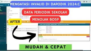 MENGATASI INVALID DATA RINCI PERIODIK SEKOLAH DI DAPODIK 2024.C SEMESTER GENAP