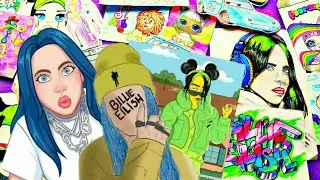 бумажные сюрпризы🎉 идеи для срисовки 🎉  Billie Eilish