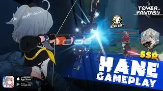 Tower Of Fantasy : Hane [SSR] Gameplay - Full Dungeon A-02 | Android, ios, Pc | MMORPG Open World