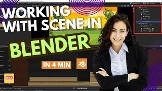 Learn Working with Scene in BLENDER Video Editing: Step-by-Step Tutorial