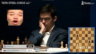 GM Anish Giri FINDS only winning move against GM Andrey Esipenko