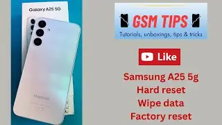 How to reset Samsung A25 5G