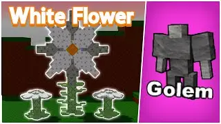 White Flower Boss and Golem in Control Army 2
