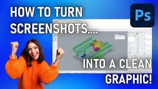 Turning a Screenshot into a Clean Graphic using Photoshop