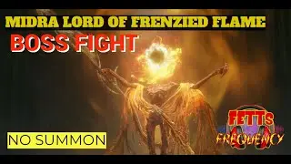 Elden Ring Shadow of the Erdtree Midra Lord of Frenzied Flame Boss Fight (NO SUMMON)