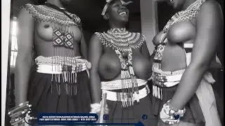 Umhlonyana isolated tribal dance