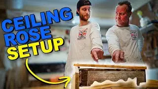 Before You Can Run a Ceiling Rose, This Template Has to Be Built!