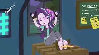 Equestria girl Starlight Glimmer feet tickling.