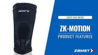 Comfortable Knee Support for Active Athletes | ZAMST ZK-MOTION Product Features