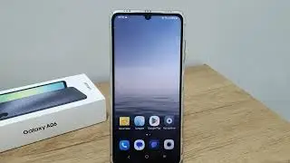 Galaxy A06 - Как добавить панель поиска Google на главный экран