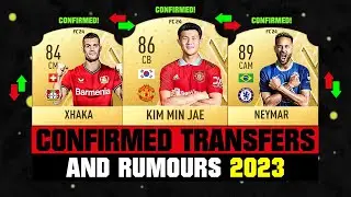 FIFA 23 | NEW CONFIRMED TRANSFERS & RUMOURS! 🤪🔥 ft. Kim Min Jae, Xhaka, Neymar... etc
