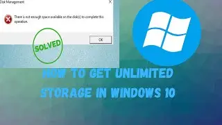 how to get more storage in any pc |unlimited storage |100%
