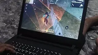 government laptop free fire 🔥custom game play 😮 low and pc handcam