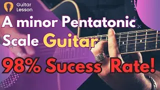 How To Play The A minor Pentatonic Scale on Guitar | ACTUALLY LEARN! TAB & Video