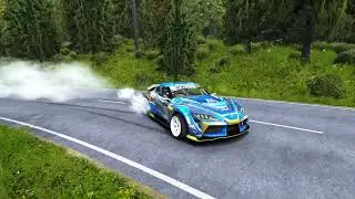 Assetto Corsa Fort Curva Drift !Traning! 1.Day Supra A90