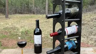 Forged Steel WINE RACK - Blacksmithing