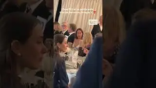 Brad Pitt et sa petite amie Inès de Ramon au Fouquet's après les 