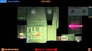 Stealth Bastard Deluxe - The Teleporter Chambers X-1 Speed Run v3