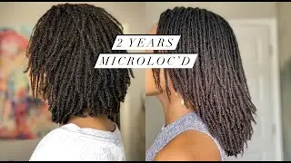 2 Year DIY Microloc Loc Journey + Q & A
