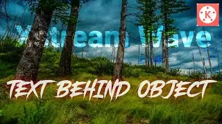 How to Add Text Behind Objects in Kinemaster || Complete step by step Tutorial in Malayalam