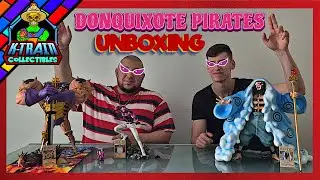 Warhead Studio Donquixote Pirates Resin Statue Unboxing Pica, Trebol, Vergo ft. NANDACOLLECTORS