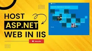 Hosting your ASP.NET website in IIS | Host website on local network