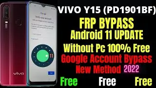 vivo y15 frp bypass without pc | Android 11 new Update