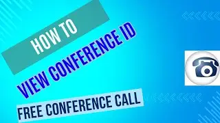 How To Find MEMBER ID | FREE CONFERENCE CALL