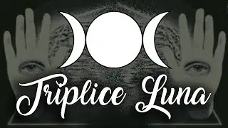TRIPLICE LUNA: Significato del simbolo della Triplice Dea #EsotericSymbols