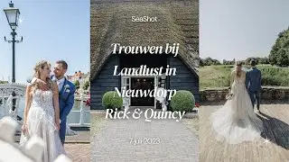 Trouwen bij Landlust in Nieuwdorp | Rick & Quincy