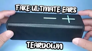 FAKE Ultimate Ears Teardown (V13 TWS Bluetooth Speaker)