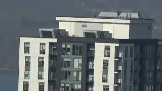 SONY FDR-AX43A HD digital zoom on shooting Building  approx. 10 12km far a way