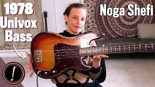 Noga Shefi Plays A 1978 Univox Bass | Let's Hear It