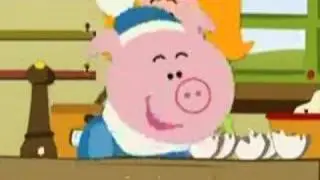 funny video farting pig cartoon song