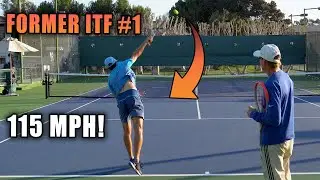 Serve Lesson With Former ITF #1!